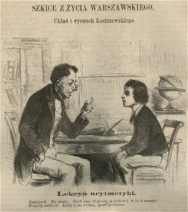 Lekcya arytmetyki szkice z życia warszawskiego (58458)