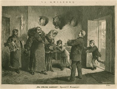 Na Gwiazdkę Was Tylko śmy oczekiwali Rysował F. Kostrzewski (81905)