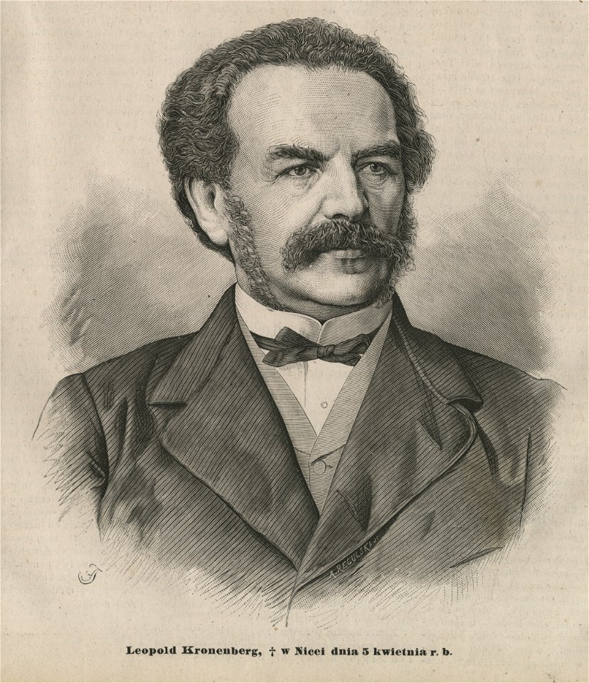 Leopold Kronenberg zm. w Nicei dnia 5 kwietnia r. b. (58747)