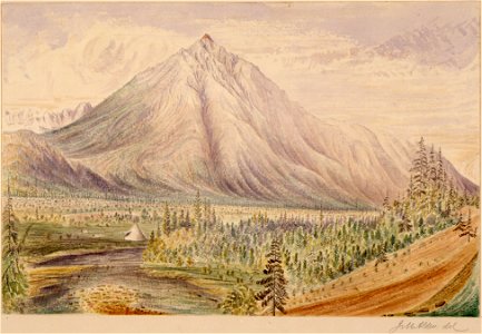 Mt. Kishenehn peak bears N. 50. W - NARA - 305535