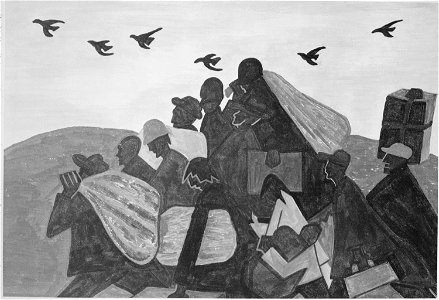 Negroes were leaving by the hundreds to go north and enter northern industry - NARA - 559092