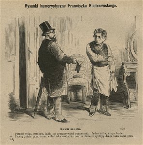 Nowa Moda Szkice humorystyczne F. Kostrzewskiego (58780)