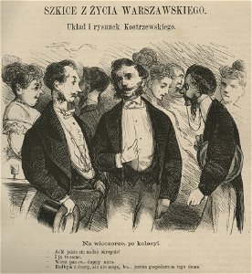 Na wieczorze po kolacji szkice z życia warszawskiego (58450)