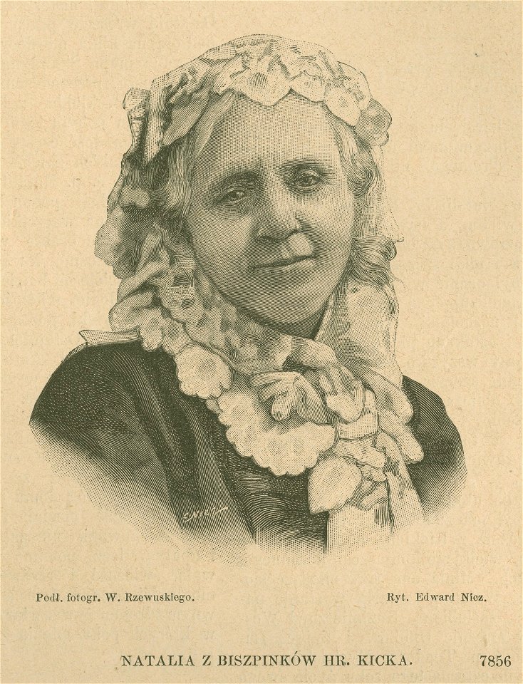 Natalia z Biszpinków właśc. Bispingów hr. Kicka Podł. fotogr. W. Rzewuskiego Ryt. Edward Nicz (77564)