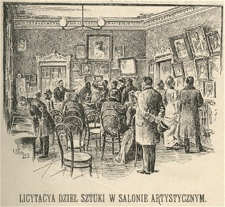 Licytacja dzieł sztuki w salonie artystycznym w Warszawie (60752)