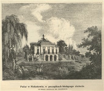 Pałac w Mokotowie w początkach bieżącego stulecia (61566)