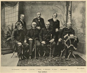 Nasi jubilaci, J. Brodowski, J. Cegliński, W. Gerson, Fr. Kostrzewski, Jerzy Majewski, Tytus Maleszewski, L. Molatyński (61851)
