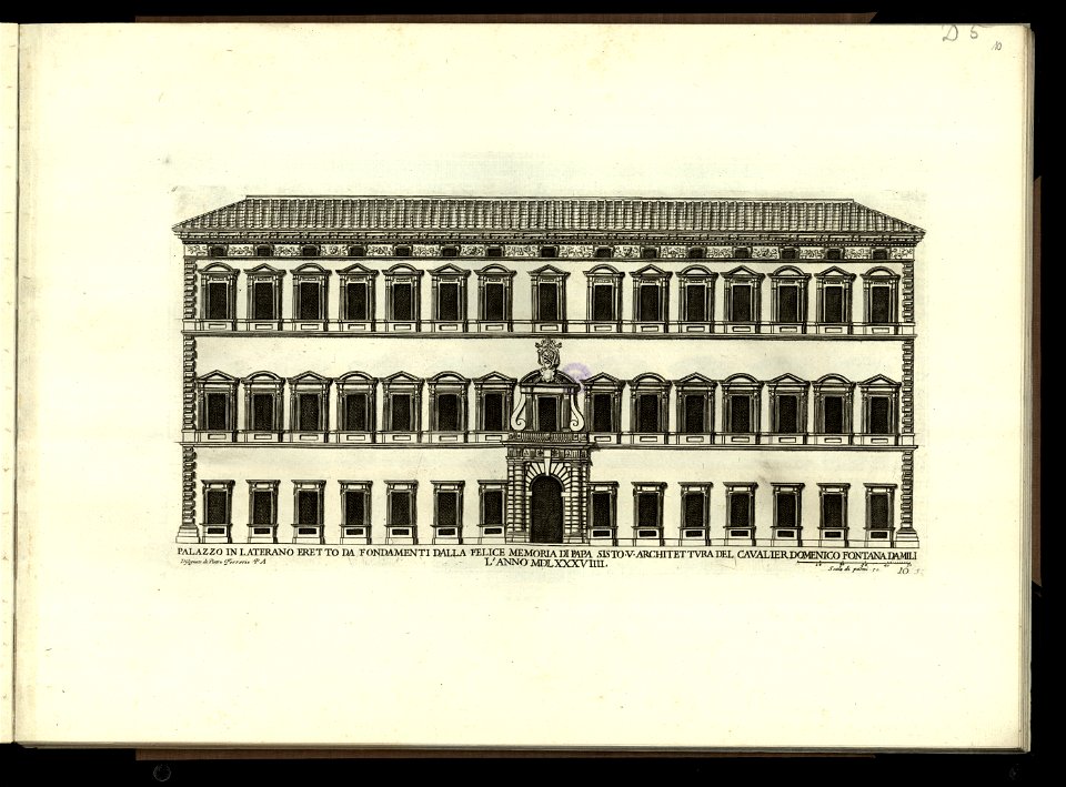 Palazzi di Roma de piv celebri architetti 1655 (5852553)