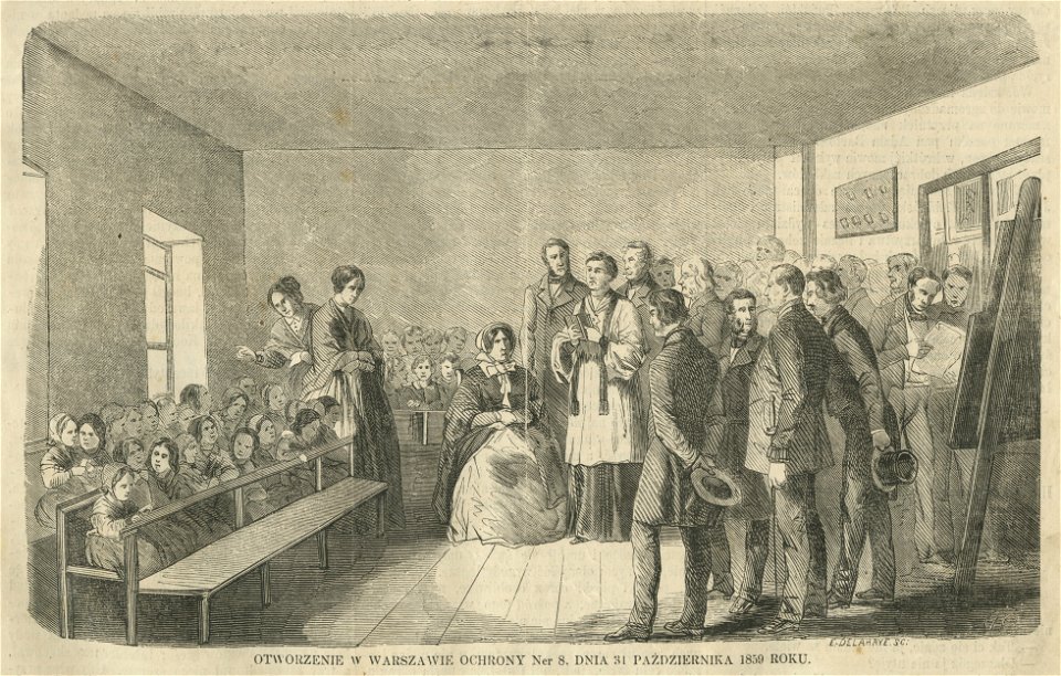 Otworzenie w Warszawie ochrony ner 8, dnia 31 pażdziernika 1859 roku (43583)