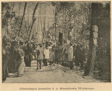 Odsłonięcie pomnika ś. p. Stanisława Wolskiego (60560)