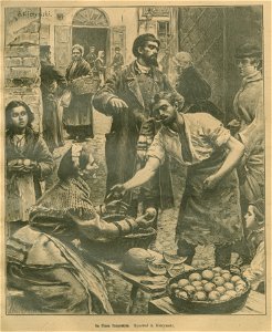 Na Placu Targowym Rysował A. Gierymski (76818)