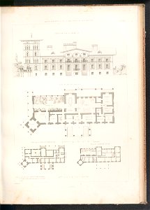 Plany budowli obejmujace rozmaite rodzaje 1843 (120569585)