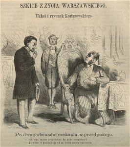Po dwugodzinnem czekaniu w przedpokoju szkice z życia warszawskiego (58478)
