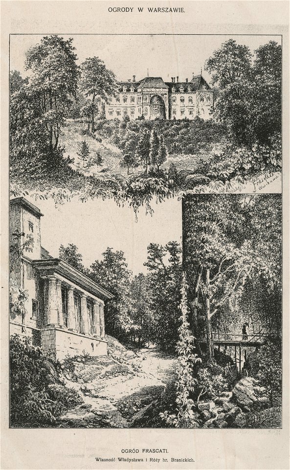 Ogrody w Warszawie - Ogród Frascati (54227)