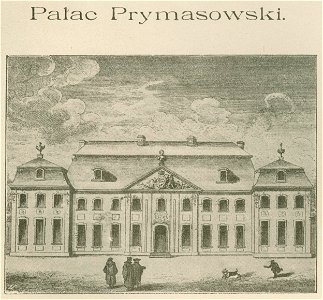 Pałac prymasowski (68539). Free illustration for personal and commercial use.