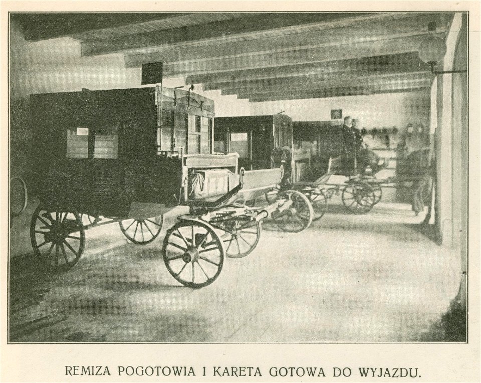Pogotowie Ratunkowe w Warszawie Kareta pogotowia ratunkowego (79055)