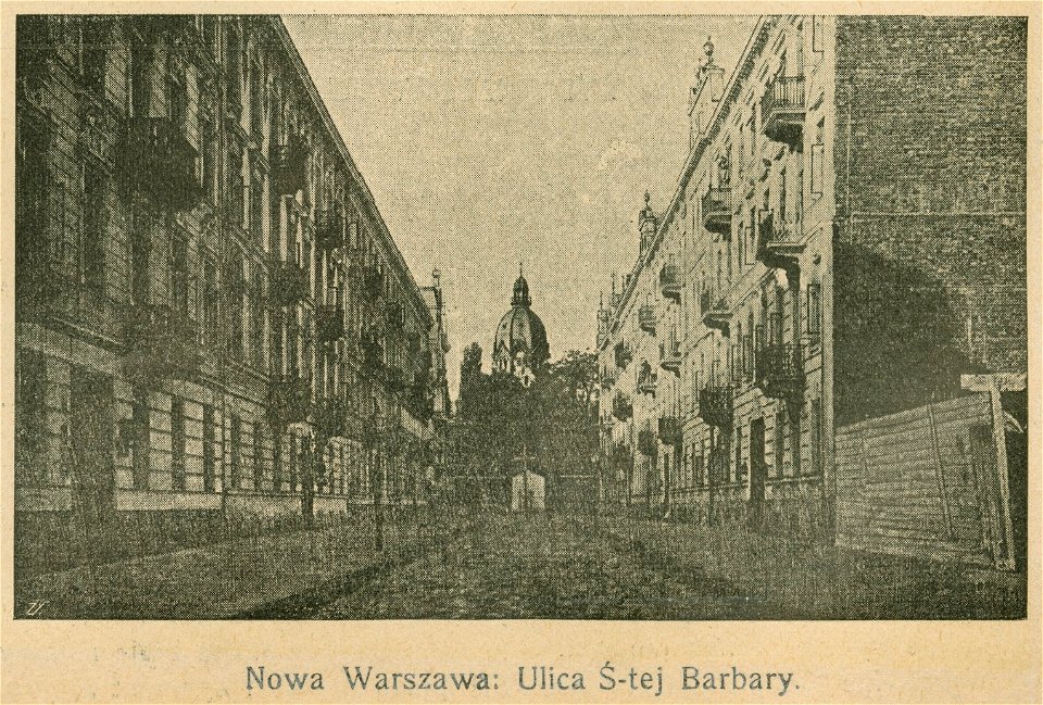 Nowa Warszawa ulica Św. Barbary (70353)