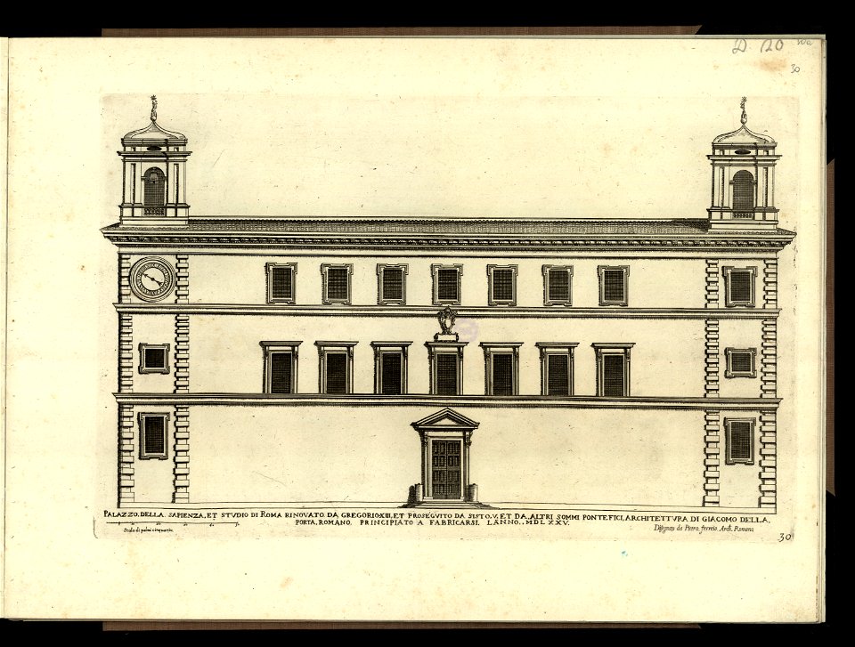 Palazzi di Roma de piv celebri architetti 1655 (5852767)