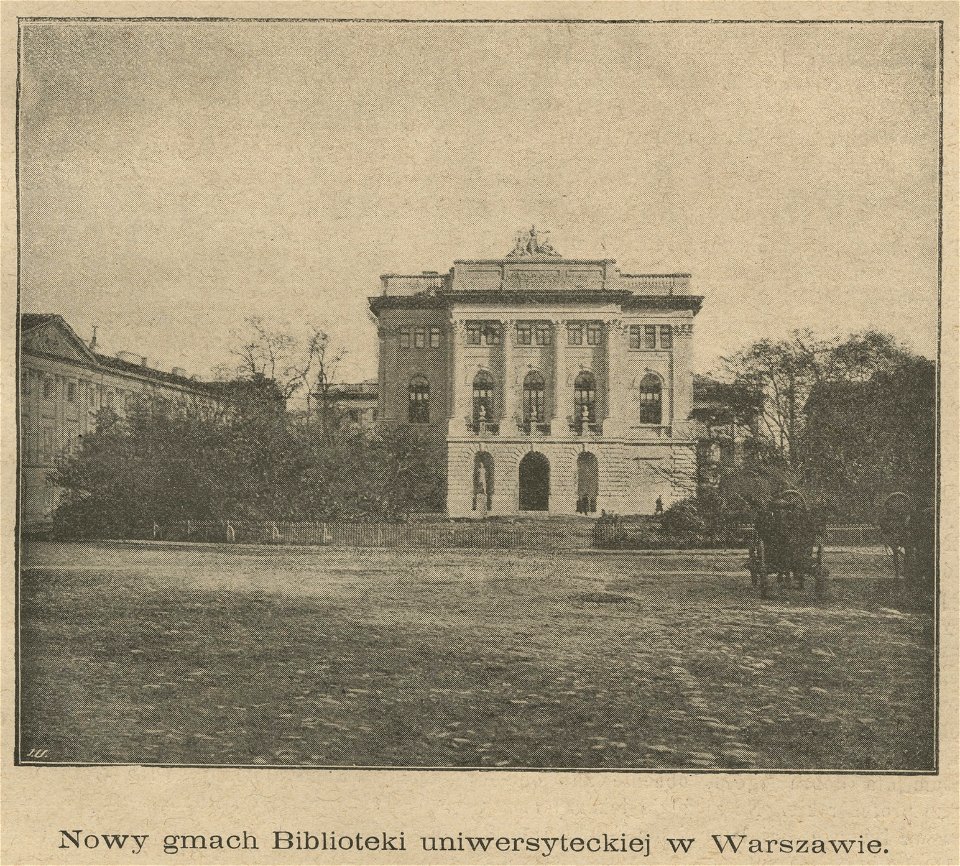 Nowy gmach Biblioteki Uniwersyteckiej w Warszawie (60784)
