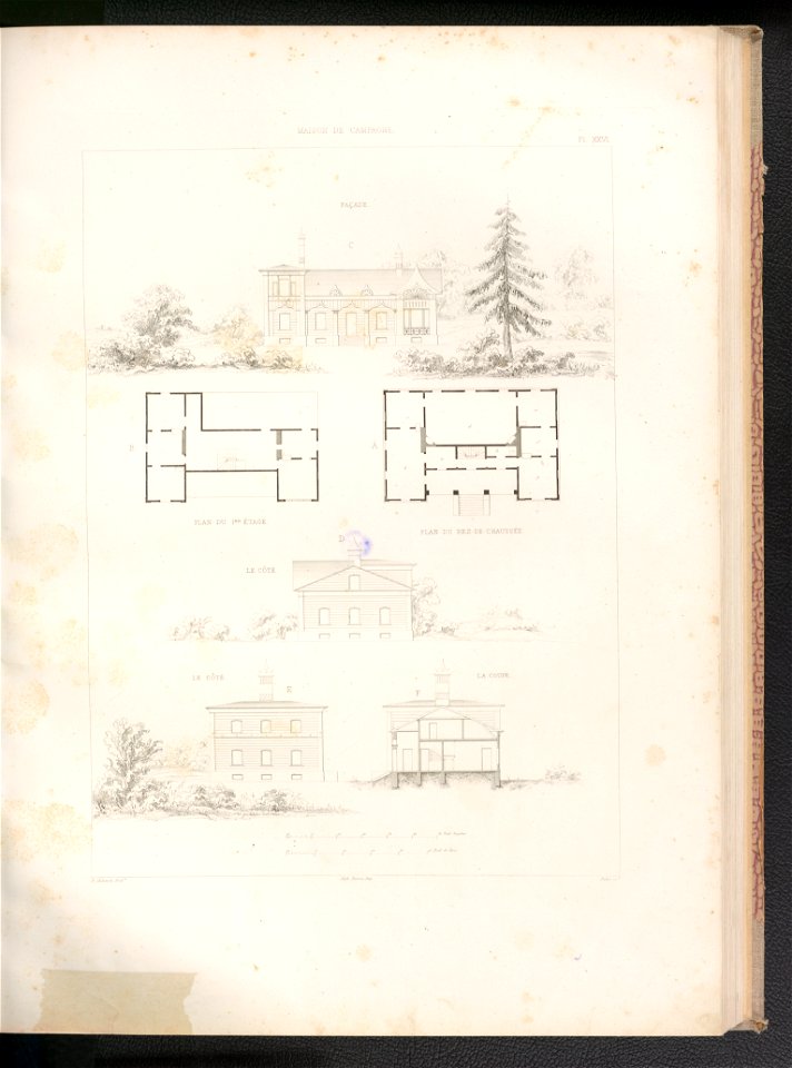 Plany budowli obejmujace rozmaite rodzaje 1843 (120569306)