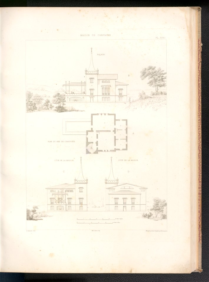 Plany budowli obejmujace rozmaite rodzaje 1843 (120569358)
