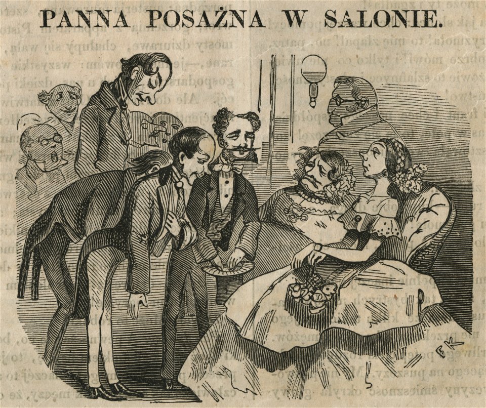 Panna posażna w salonie (44757)