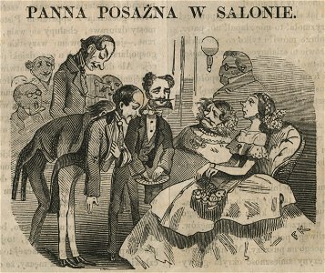 Panna posażna w salonie (44757)