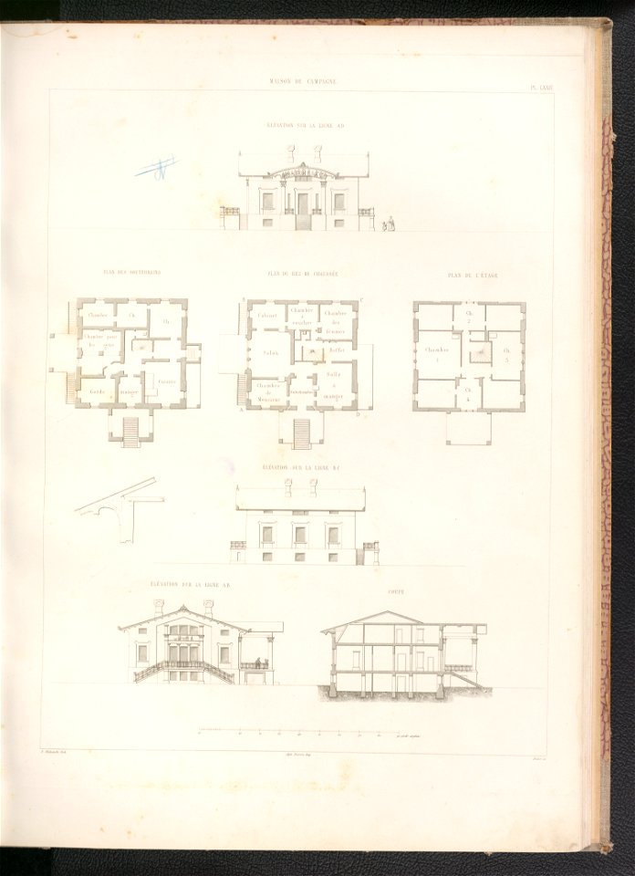 Plany budowli obejmujace rozmaite rodzaje 1843 (120569570)