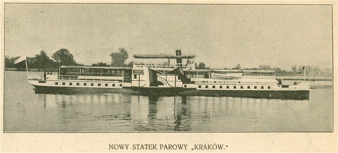 Nowy statek parowy Kraków (79247)