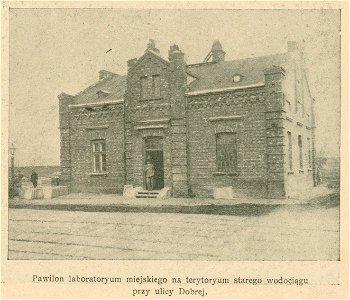 Pawilon laboratorium miejskiego na terytorium starego wodociągu przy ulicy Dobrej (80057)