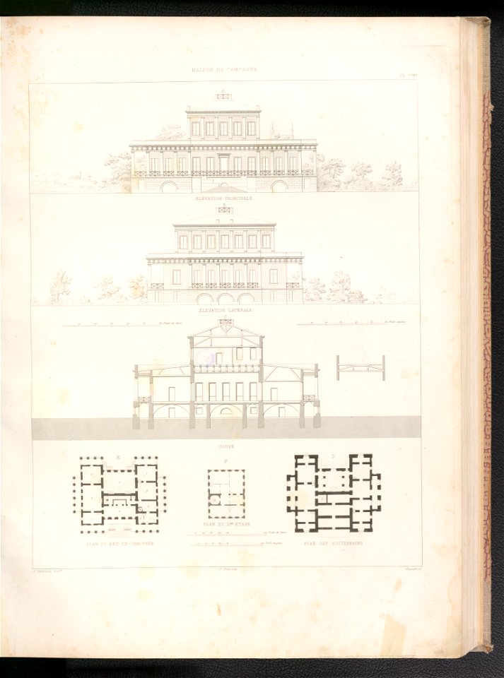 Plany budowli obejmujace rozmaite rodzaje 1843 (120568577)