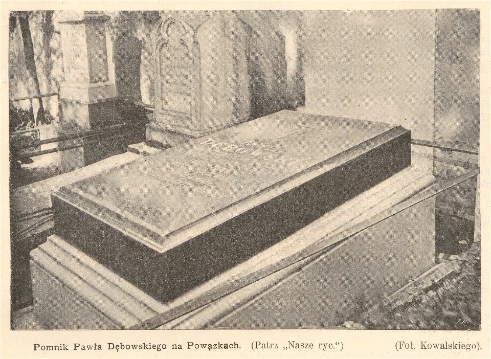 Pomnik Pawła Dębowskiego na Powązkach (61969)