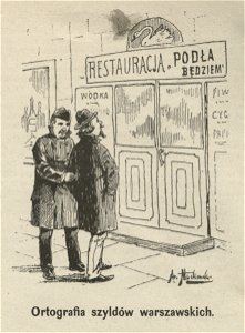 Ortografia szyldów warszawskich (52947)