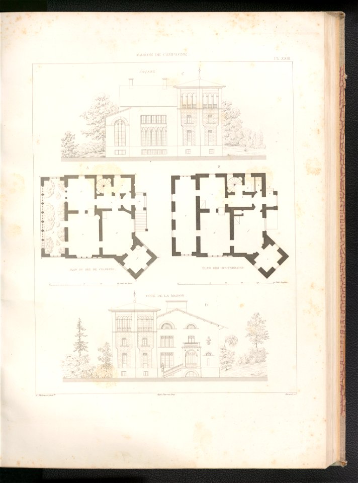 Plany budowli obejmujace rozmaite rodzaje 1843 (120569271)
