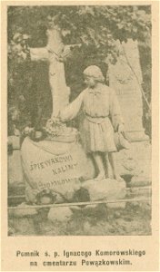Pomnik ś. p. Ignacego Komorowskiego na cmentarzu Powązkowskim (79869)