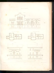 Plany budowli obejmujace rozmaite rodzaje 1843 (120569432)