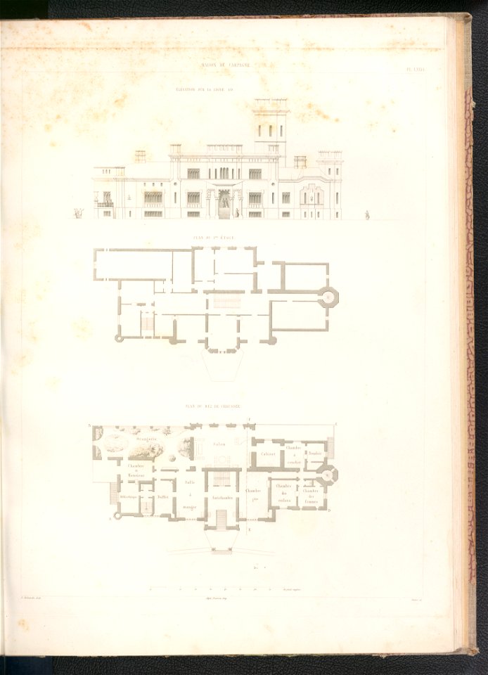 Plany budowli obejmujace rozmaite rodzaje 1843 (120569575)