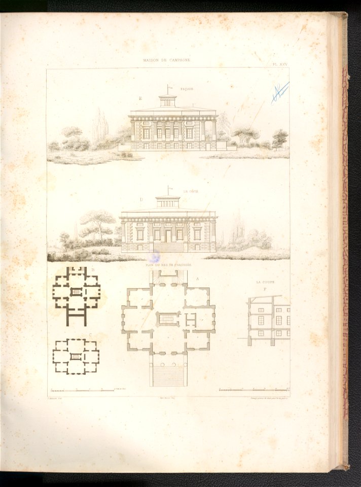 Plany budowli obejmujace rozmaite rodzaje 1843 (120569297)
