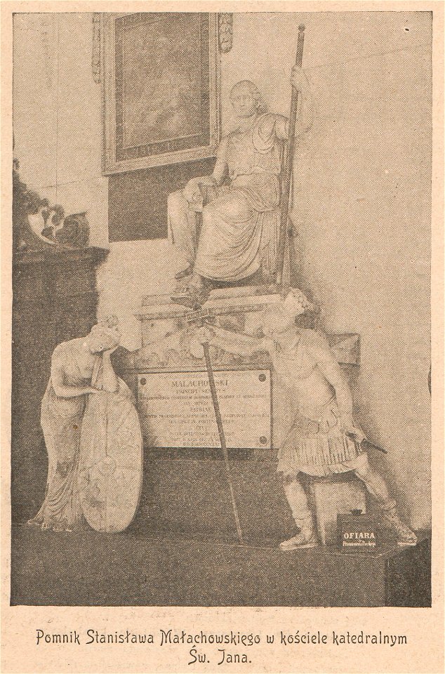 Pomnik Stanisława Małachowskiego w kościele katedralnym św. Jana (82174)