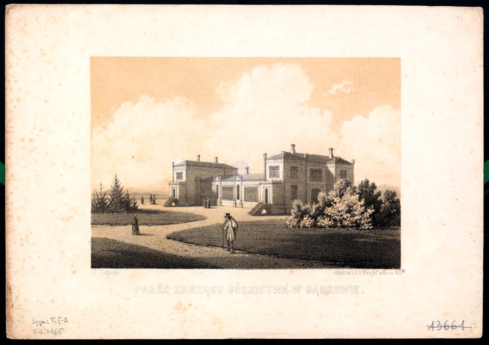 Palac Zarzadu Gornictwa w Dabrowie 1856-1859 (8211609)