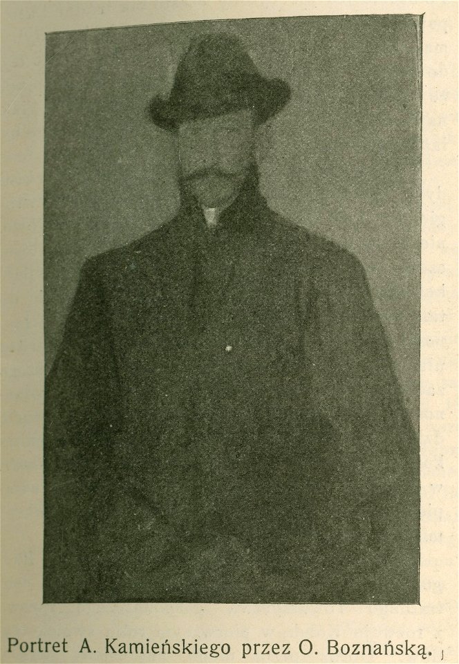 Portret A. Kamieńskiego przez O. Boznańską (79333)