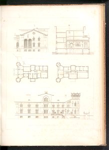 Plany budowli obejmujace rozmaite rodzaje 1843 (120569618)