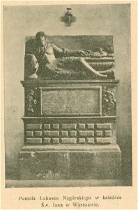 Pomnik Łukasza Nagórskiego w katedrze Św. Jana w Warszawie (80024)
