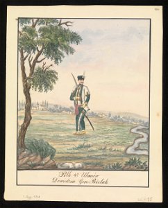 Polk ! 4ty Ulanow - Dowodzca ! Gen. Bielak. 1847 (72495159)