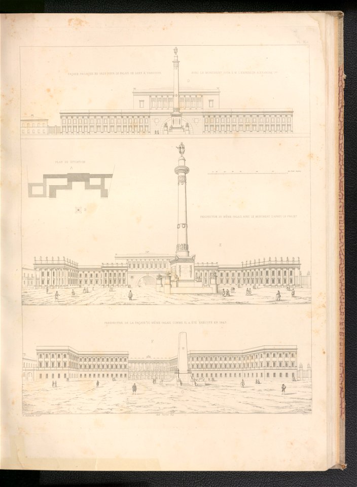 Plany budowli obejmujace rozmaite rodzaje 1843 (120569480)