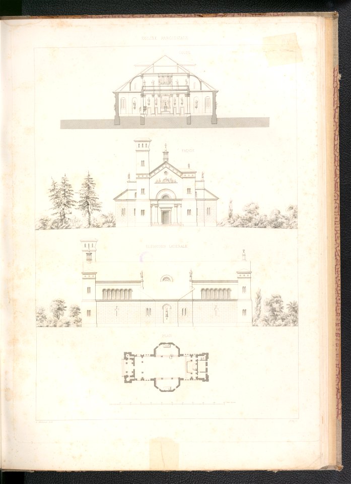 Plany budowli obejmujace rozmaite rodzaje 1843 (120569605)