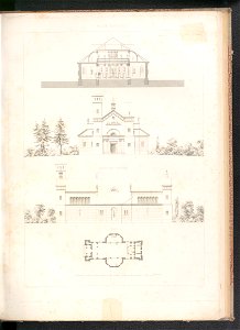 Plany budowli obejmujace rozmaite rodzaje 1843 (120569605)