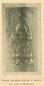 Pomnik Stanisława Streliza właśc. Strzelicy w katedrze Św. Jana w Warszawie (80022)