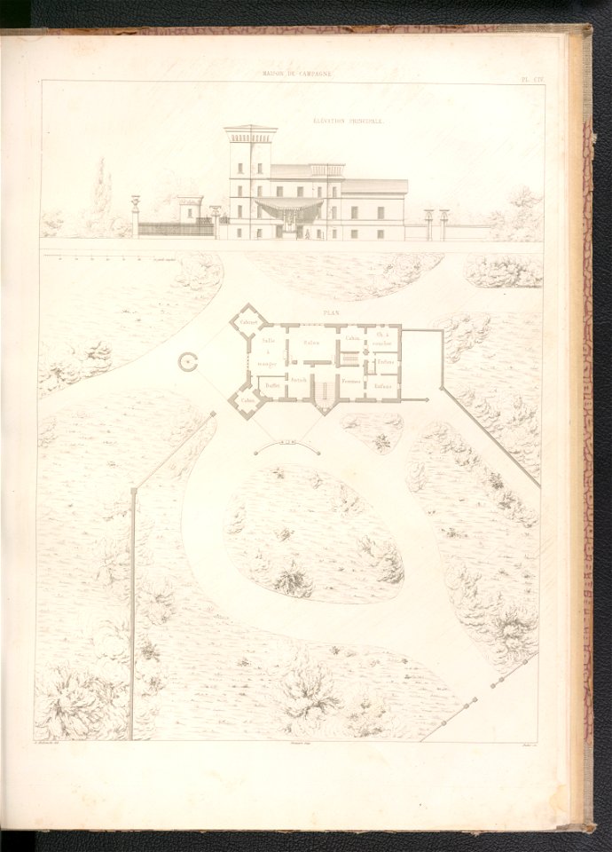 Plany budowli obejmujace rozmaite rodzaje 1843 (120569731)