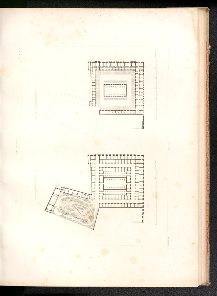 Plany budowli obejmujace rozmaite rodzaje 1843 (120569398)